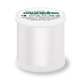 Madeira M9840-1001 Machine Embroidery Thread, 1001 White, 200 m