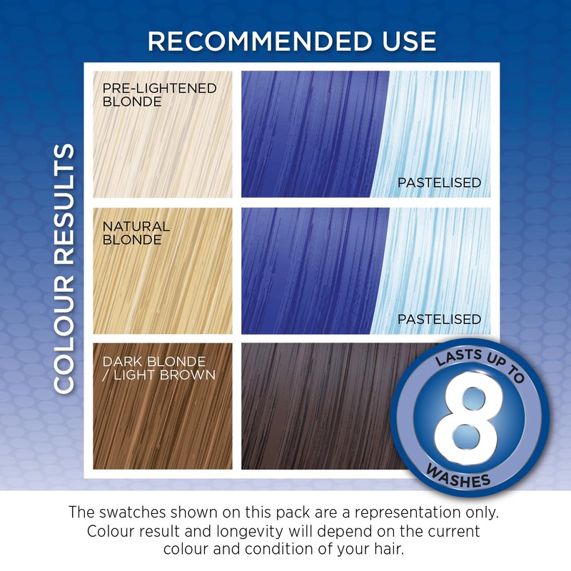 Colour-Freedom Gloss Pro 150ml Truly Blue Semi-Permanent Hair Colour -