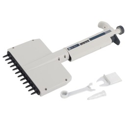 12 Channel 0.5-10μl Manual Adjustable Pipette Micro Transfer Pipette Pipet Pipettor