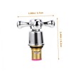 DOITOOL Cross Arm Faucet Handle Tap Head Replacement 2pcs Handle