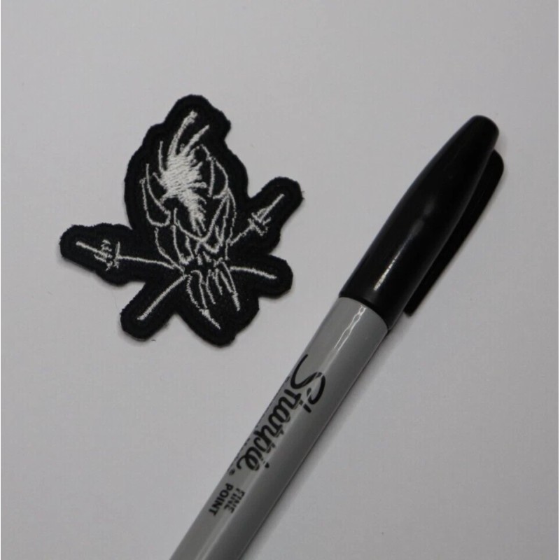 Unbranded Metallica Scary Guy Tiny Patch Small Patch for Hat