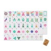 160 Acrylic Mahjong Tiles Rose Red Four-Player Mahjong in Stock