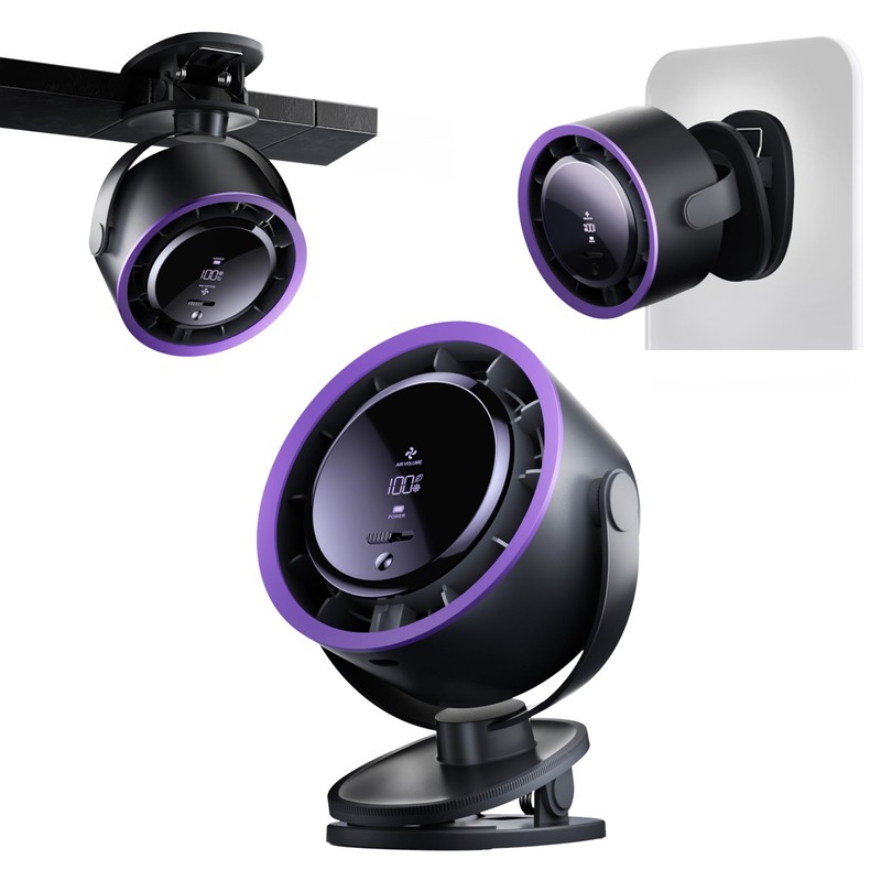 SP Space Player Portable Clip on Fan Battery Operated, Small