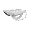 Operitacx Desk Footrest Office Foot Stool Non-Slip Foot Stool Plastic