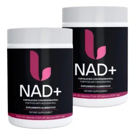 Nad Y Resveratrol De Long Living (pack De 2) 500mg                                                                                                    