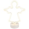 LED Light Strip Angel with Pedestal, 29.5 cm x 23