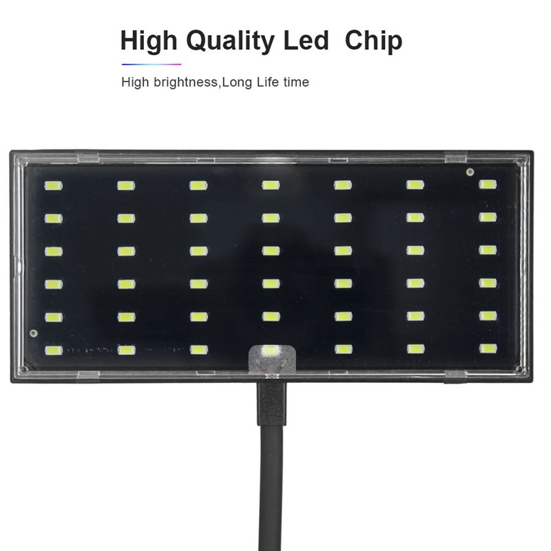 Fish Tank Light Energy Saving Flexible 360° Adjustment High Brightness
