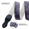 Nefelibata Guitar Strap with Pick Pocket,2.3 inch Porter Style Leather