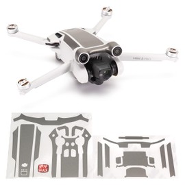 WRAPGRADE for DJI Mini 3 Pro Accent Color Skin Sticker (Titanium)