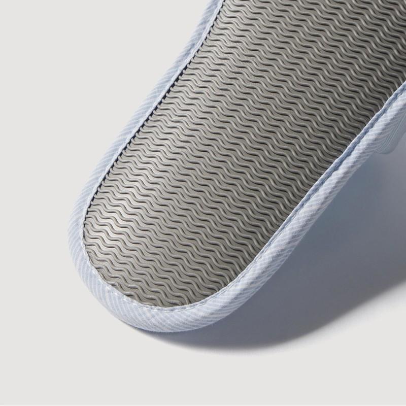 JAJU [JAJU/자주] JAJU AIR Cotton Cooling Gel Slippers_250-270_Blue