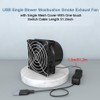 Powerful Smoke Exhaust Fan For Electronic Work Compact And Convenient