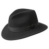 Bailey Curtis Litefelt® Fedora - Black/XXL