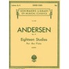 アンデルセン: フルートのための18の練習曲 Op.41/シャーマー社
