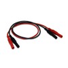 Shrouded 4 mm to 4 mm lead 1000 V CAT