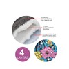 Ultra Dry Reusable Sanitary Pads – Quick-Drying, One-Way Moisture Wicking,
