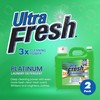 Ultra Fresh 2 Pack 3X Platinum Liquid Laundry Detergent up