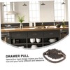 Operitacx 3sets 4pcs Retro Drawer Ring Handles Durable Alloy Pulls