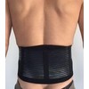 Medidu Back Support with Rods (Black)