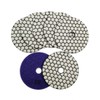 SHDIATOOL Dry Diamond Polishing Pads 7PCS Grit 30 for Granite