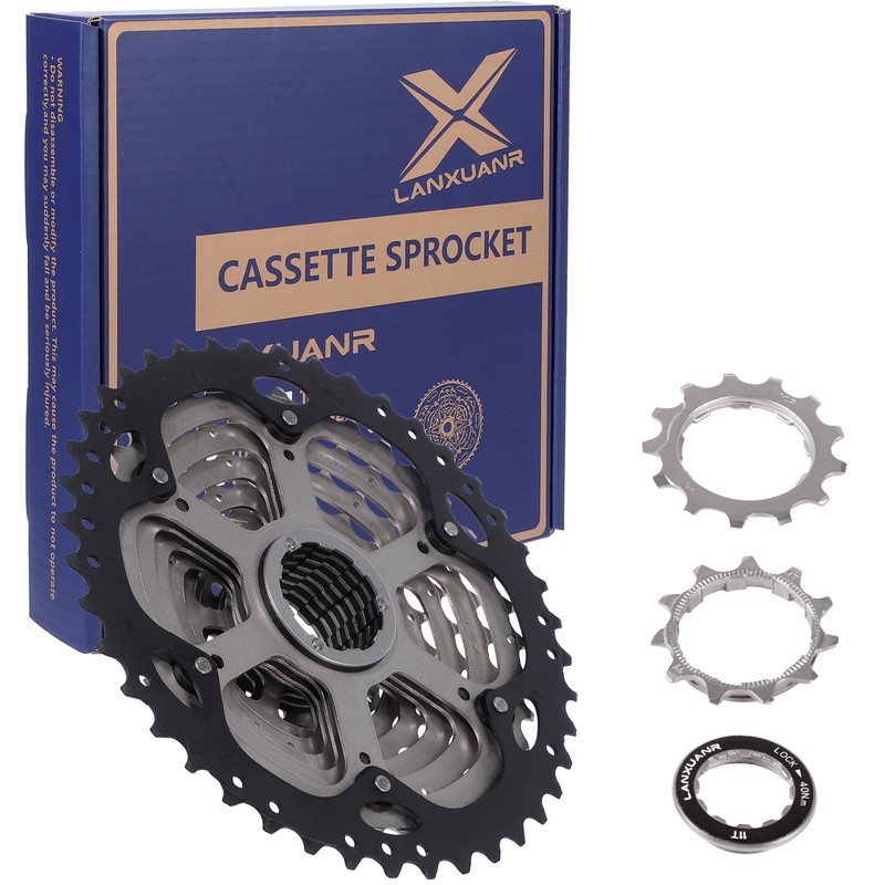 LANXUANR 9 Speed Mountain Bicycle Cassette Fit for MTB Bike,