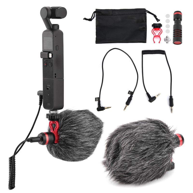 Video Microphone External Microphone Kit for Pocket 2 AllRound Handle