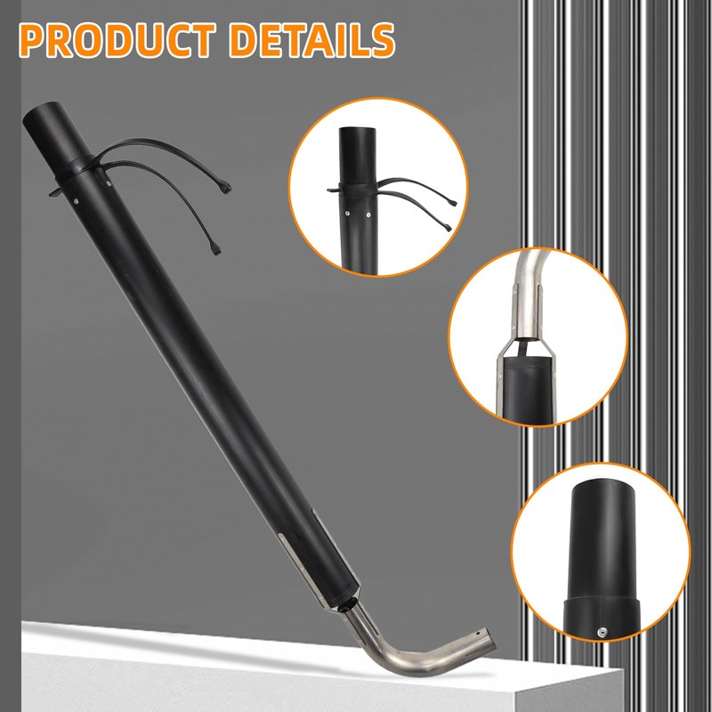 SHUNTALL 44461 RV Generator Exhaust Venting System Extension Kit Compatible