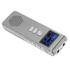 Voice Recorder MP3 WAV 192kbps Noise Reduction Dual Microphone Password