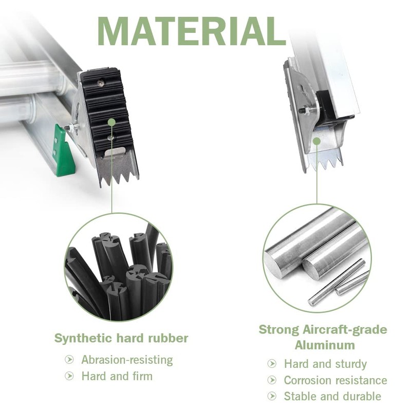 Ditkok 26-2 Replacement Shoe Kit for Aluminium Ladder - SHOE