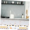 CAXUSD Birthday Party Tablecloth Construction Vehicle Theme Waterproof Plastic Table