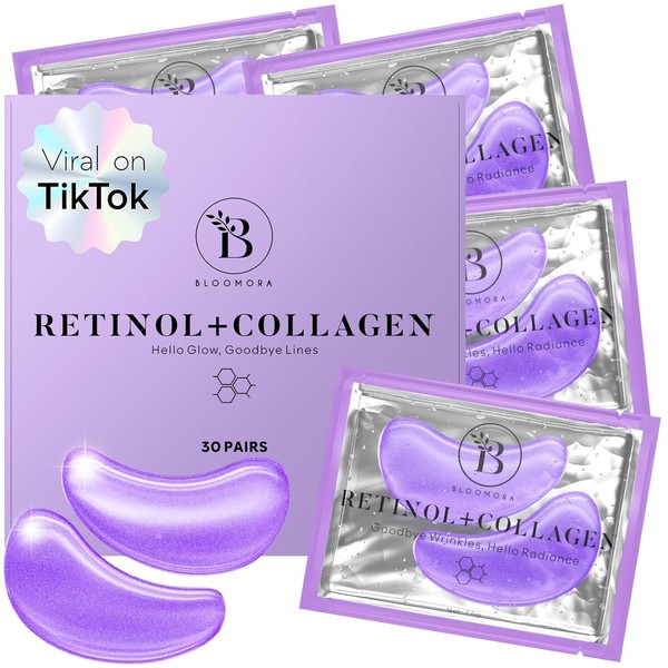 Retinol & Collagen Eye Pads (30 Pairs) | Eye Pads