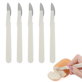 5 Pcs Bread Lame Multifunctional Sourdough Lame Scoring Tool Professional Bread Slashing Tool with Protective Cover Included for DIY Baking Bread Dough Kitchen Bakeware Supplies