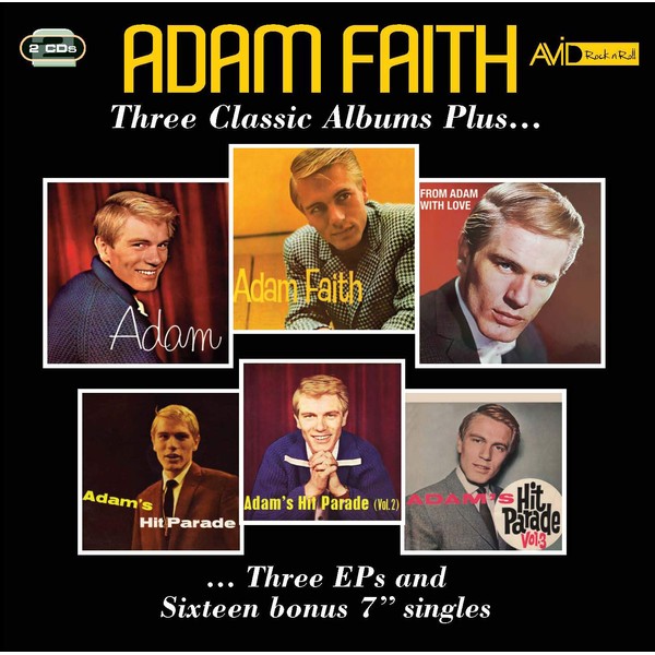 Three Classic Albums Plus (Adam / Adam Faith / From Adam With Love)