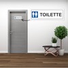 Pubblimania Set of 24 Stickers for Offices and Shops with
