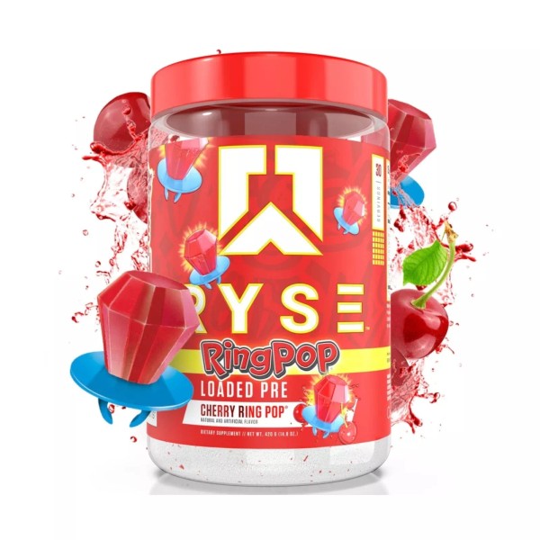 RYSE Up Supplements Loaded Pre Workout Powder Supplement for Men