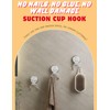 Boxonly Powerful Vacuum Suction Cup Hooks - Heavy Duty Stainless