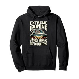 Extreme Ironing Pullover Hoodie