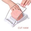 FIBOUND Luncheon Meat Slicing Tool, Ham Slicing Tool, Egg Slicer,