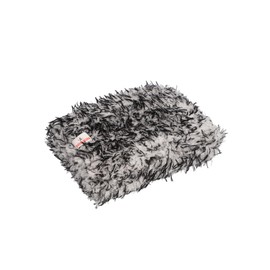 NIGRIN Car Sponge Microfibre Absorbent Lint Free Gentle on Paint Rims All Surface Black White 1 Piece