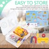 Keadic 38Pcs Magnet Science Kit Contains Bar/Ring/Horseshoe/Butterfly Magnetic, Compass, Iron,