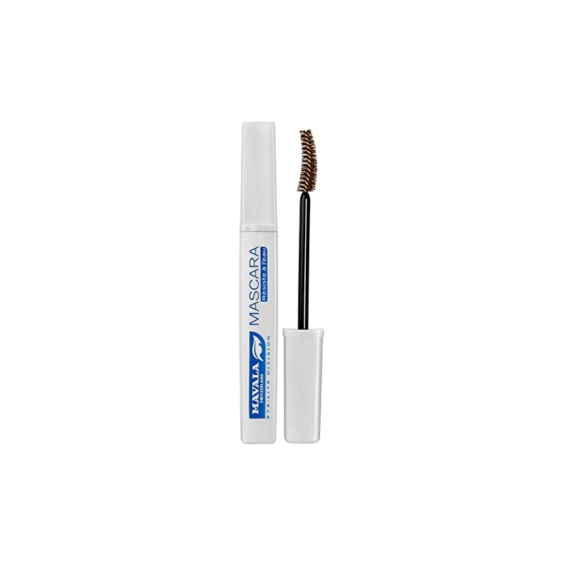 Mavala Mascara Waterproof, Brown, 0.32 Ounce