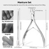 Cuticle Trimmer with Cuticle Pusher - Cuticle Remover Cuticle Nipper