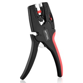 APTTOOL Automatic Wire Stripper, Small Wire Stripping Tool, Wire Stripper with Built-in Cutter, Slider for Adjusting the Stripping Strength, Lightweight and Portable for 32-7 AWG (0.03 mm²-10 mm²)