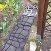 narunaru Gardening Mold, Brick Shape, Concrete, Cobblestone, Walkway, Cement