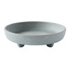 Hachiman Gardens Arbre Eco Plate/Saucer, Round, No. 4, Gray