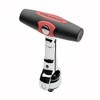 STRAIGHT Swivel Ratchet Wrench 2-Way Stubby Type 1/4 inch (6.5