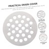 SHINEOFI 2pcs Stainless Steel Floor Drain Covers Round Strainers for