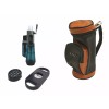 F.e.s.s. Fess Golf Gift Set Mini Golf Bag Humidor with Humidifier Torch Lighter