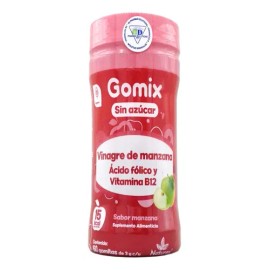 Gomix (vinagre De Manzana+) Fco. C/60 Gomitas 3 G. C/u Sabor Manzana