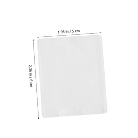 Beavorty Makeup Removing Pads 100pcs Thicken Cotton Pads Tips Safe Practical Gentle on Skin for Cleaning