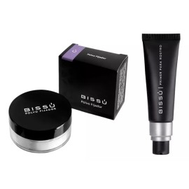 Bissú Primer Para Rostro Gel + Polvo Bissú Rostro Paquete Para Piel Normal De 27ml 8g